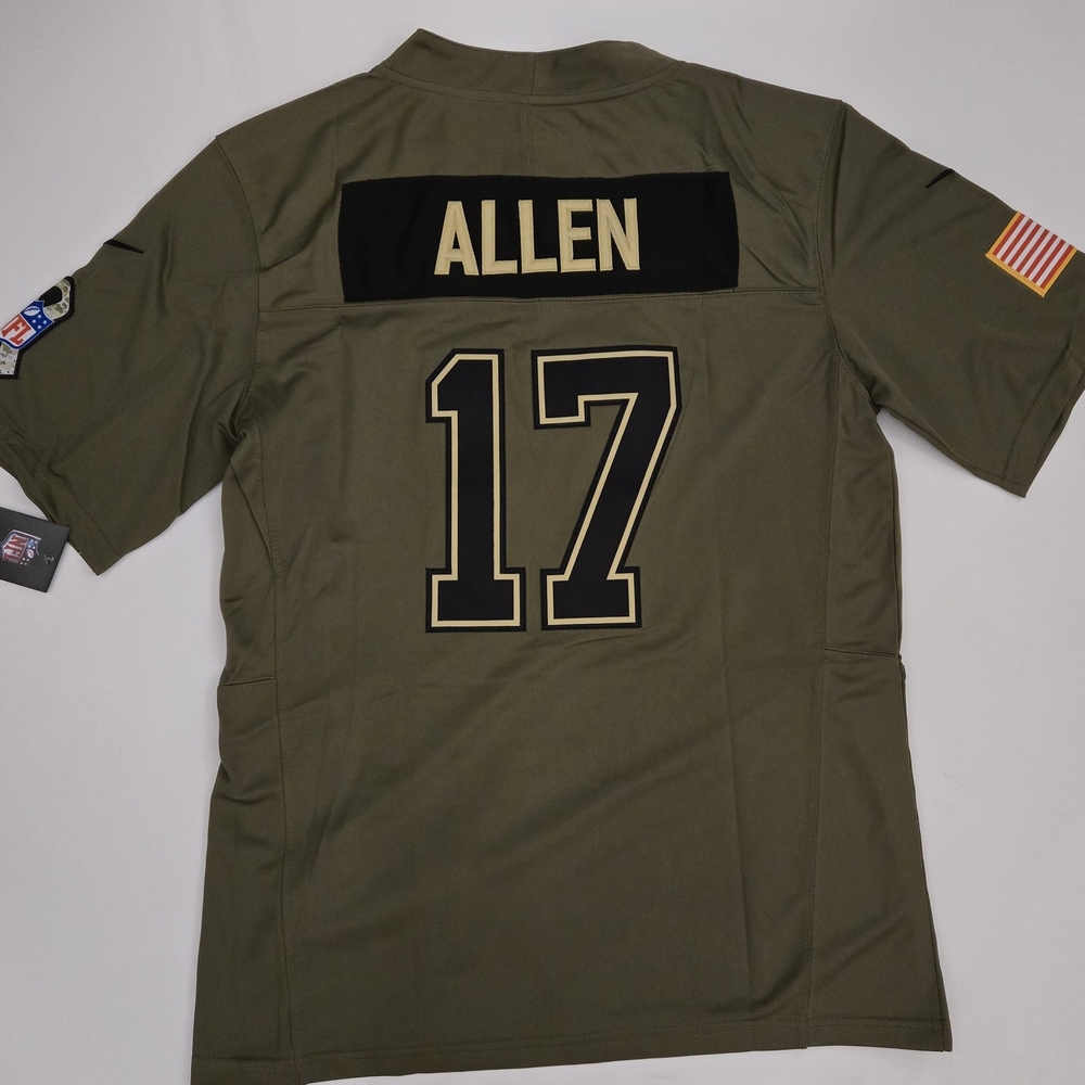 Josh Allen Bills Army Edition Jersey Size S To XL